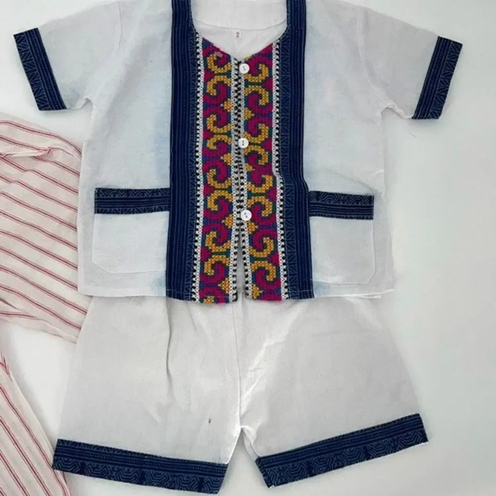 Habitual Striped Knotted Jogger Pants & 2Piece Boho Toddler Outfit Bundle 24Mos‎
